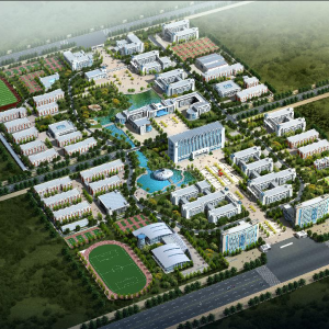 機電?？茖W校圖書樓、綜合樓、食堂